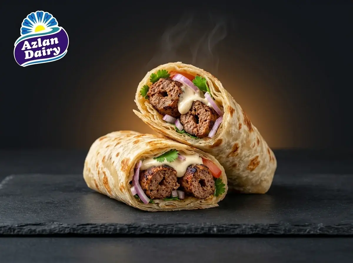 Beef Kabab Mayo Roll