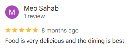 Google Maps Customer Review 2