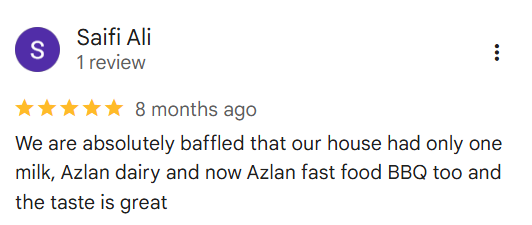 Google Maps Customer Review 4